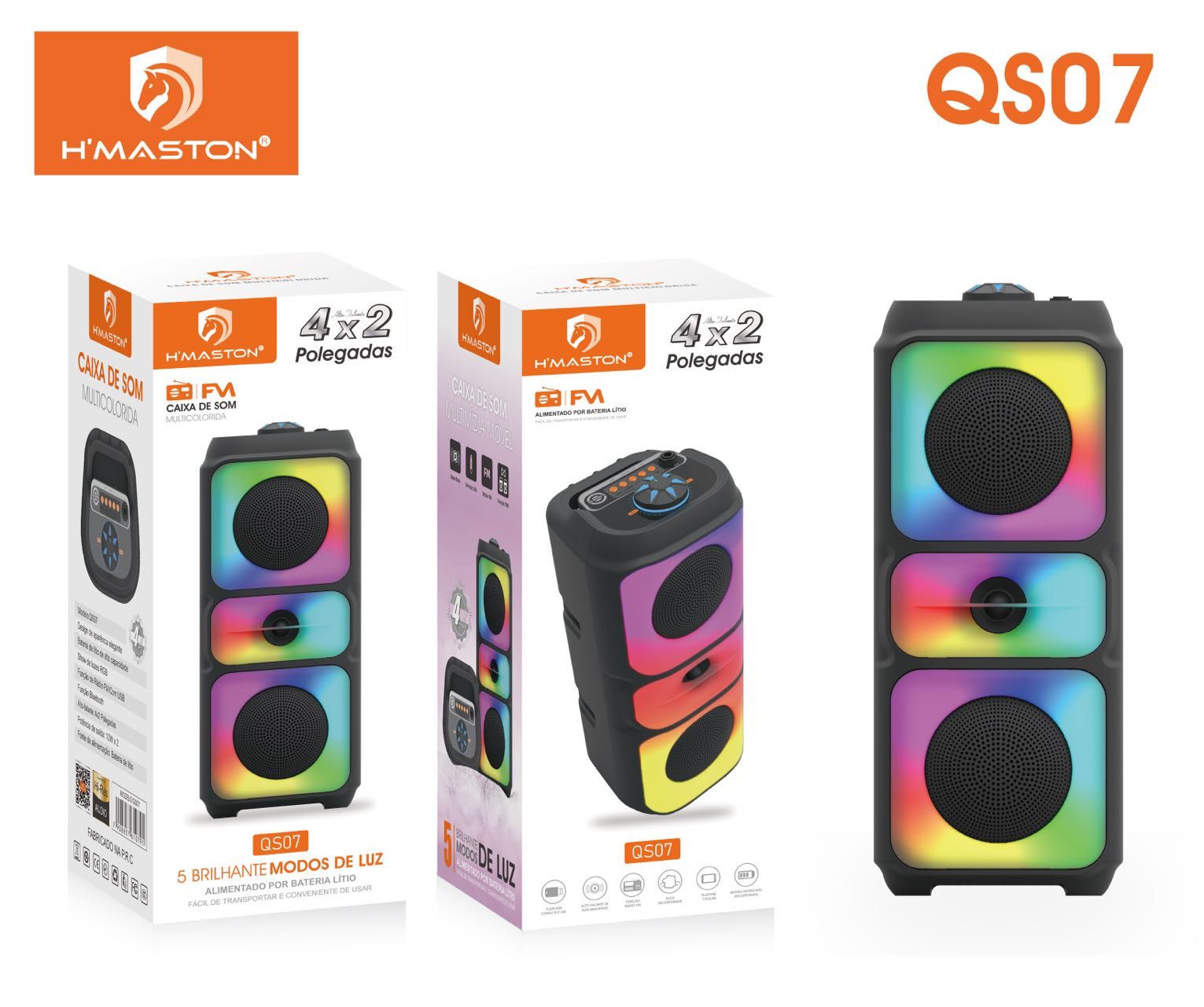 Caixa de som Hmaston QS07